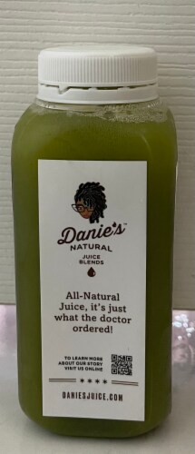 Danie's Natural Juice Blend Mean Green Perspective: right