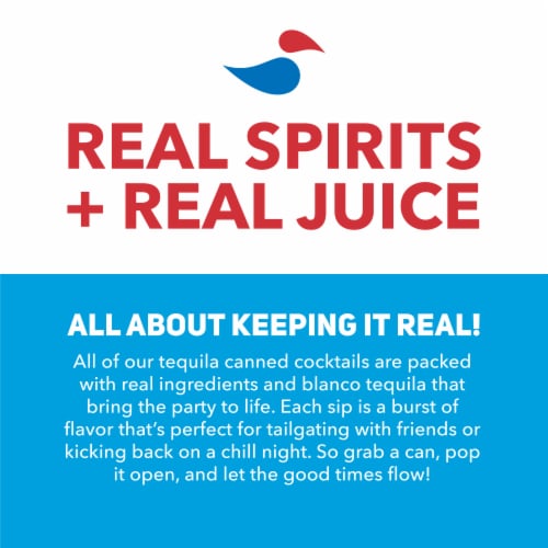 Waterbird Ranch Water Tequila Hard Seltzer Perspective: right