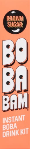 Boba Bam® Brown Sugar Instant Boba Packs Perspective: right