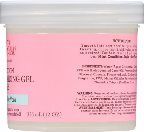 Camille Rose® Mint Condition Nourishing Braid Gel Perspective: right