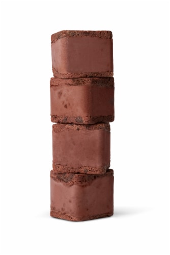 Nightingale® Chocolate Blackout Ice Cream Sandwiches Perspective: right