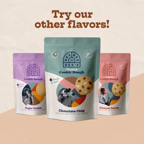 Ree Ree Dee's Peanut Butter Cookie Dough Perspective: right