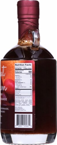 Sweet Farm Raspberry Cranberry Orange Syrup Perspective: right