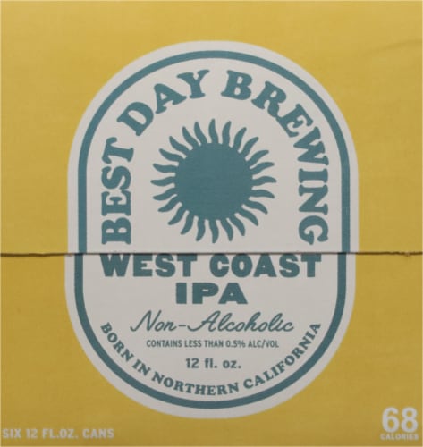Best Day Brewing West Coast IPA Perspective: right