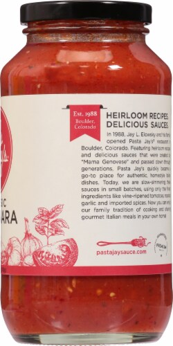 Pasta Jay's® Classic Marinara Pasta Sauce Perspective: right