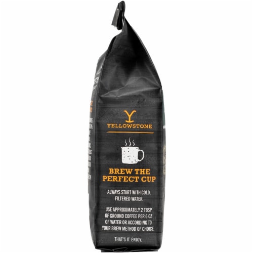 Yellowstone™ Bunkhouse Medium Roast Ground Coffee Perspective: right