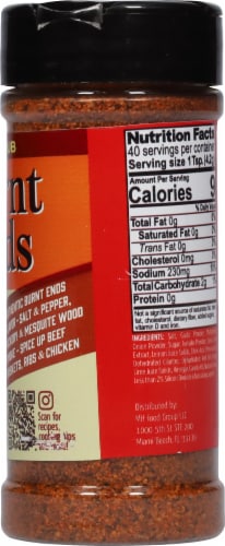 Spiced Up™ Burnt Ends BBQ Rubs Perspective: right