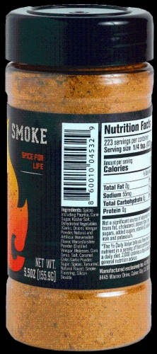 AC Barbeque Midnight Smoke Seasoning Perspective: right