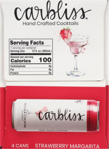 Carbliss® Strawberry Margarita Perspective: right