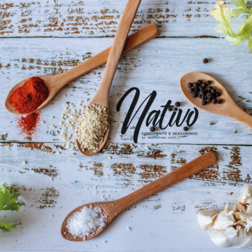 Nativo Spices Bangla Blend, Combination of Cumin Chili Garlic and Cardamom, Vegan Gluten Free Perspective: right