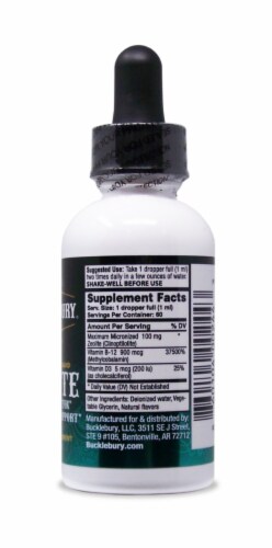 Bucklebury® Liquid Zeolite with B12 & D3 Perspective: right