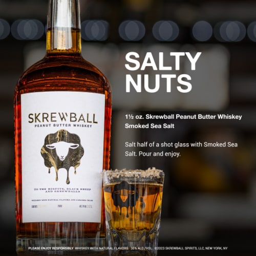 Skrewball Peanut Butter Whiskey Perspective: right