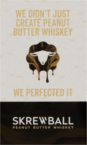 Skrewball Peanut Butter Whiskey Perspective: right