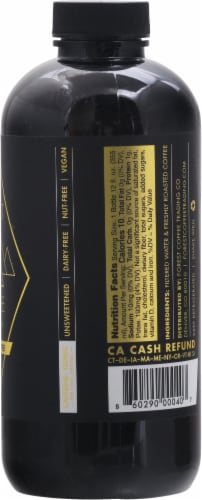 Forest Coffee Trading Company Black Cold Brew Coffee Perspective: right