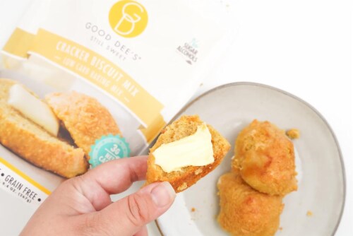 Low Carb Baking Mix,Cracker Biscuit Mix, Keto Baking Mix, Gluten Free, No Sugar Added Perspective: right