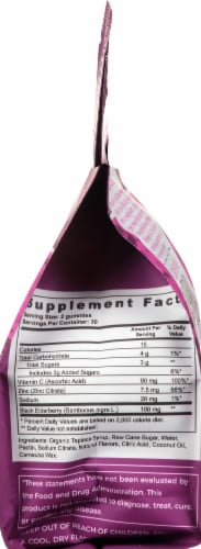 vitafive Elderberry for Immunity Gummies 60 Count Perspective: right