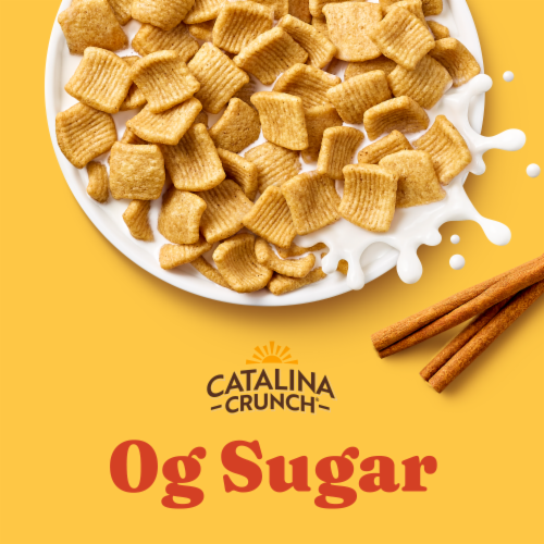 Catalina Crunch® Cinnamon Toast Zero Sugar Cereal Perspective: right