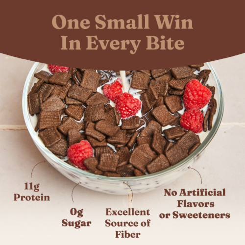 Catalina Crunch® Dark Chocolate Protein Cereal Perspective: right