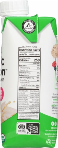 Orgain Organic Nutrition Sweet Vanilla Bean Shake Perspective: right