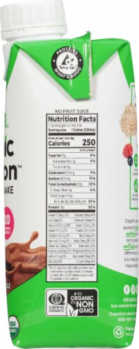 Orgain® Clean Protein™ Creamy Chocolate Fudge Grass Fed Protein Shake, 4 ct  / 11 fl oz - Harris Teeter