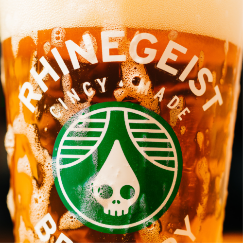 Rhinegeist Truth India Pale Ale Craft Beer Perspective: right