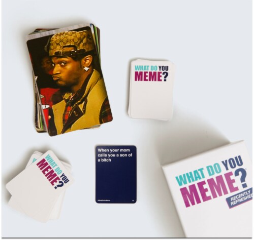 What Do You Meme?® Party Game Perspective: right