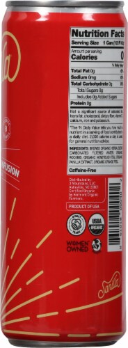 Sarilla Unsweetened Sparkling Vanilla Rooibus Infusion Perspective: right