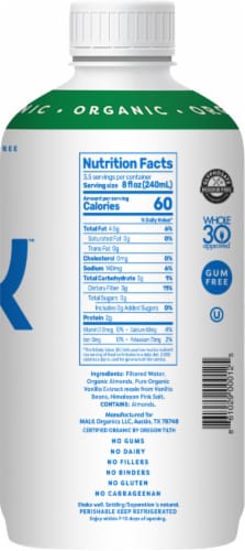 Malk™ Vanilla Pure Almond Milk Perspective: right