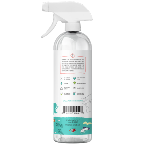 MomRemedy Hydrogen Peroxide Household Spray Cleaner Perspective: right