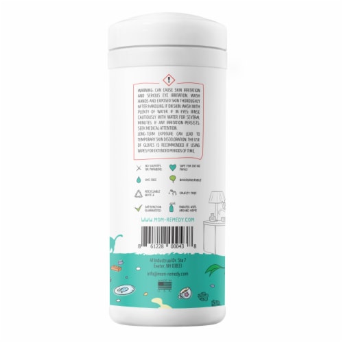 MomRemedy Hydrogen Peroxide Wipes Perspective: right