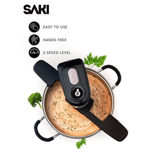 Saki Adjustable Speed Automatic Electric Cordless Hands Free Cooking Pot  Stirrer, 1 Piece - Pay Less Super Markets