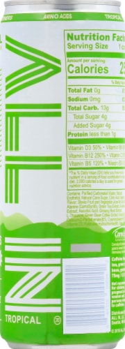 ALL IN Tropical Energy Drink Can Perspective: right