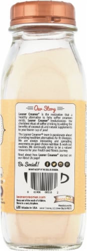 Leaner Creamer Caramel Coconut Oil Creamer Perspective: right