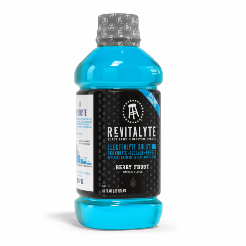 Revitalyte® Black Lable Berry Frost Sports Drink Perspective: right