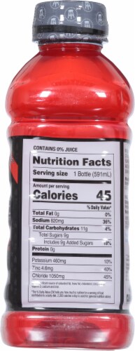 Revitalyte® Black Label Strawberry Breeze Energy Drink Perspective: right