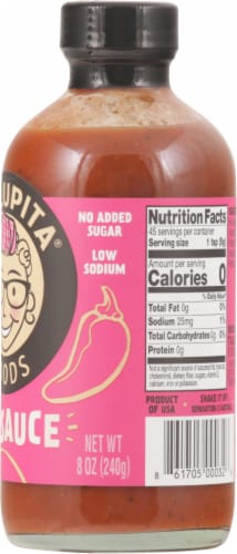 Tia Lupita® Hot Sauce Perspective: right