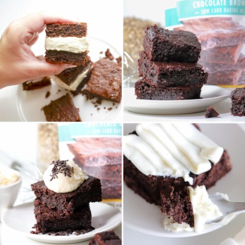 Chocolate Brownie Mix | Keto Baking Mix | Sugar-Free, Gluten-Free, Grain-Free, Nut-Free Perspective: right
