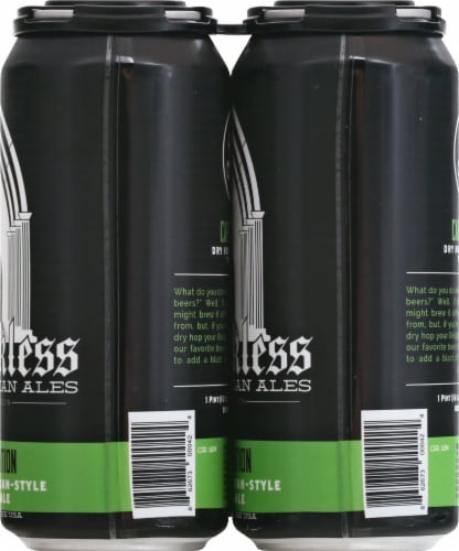 Monkless Belgian Ales Capitulation Dry Hop Tripel Ale Perspective: right
