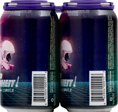 North High Brewing Mister Fahrenheit New England Style IPA Perspective: right