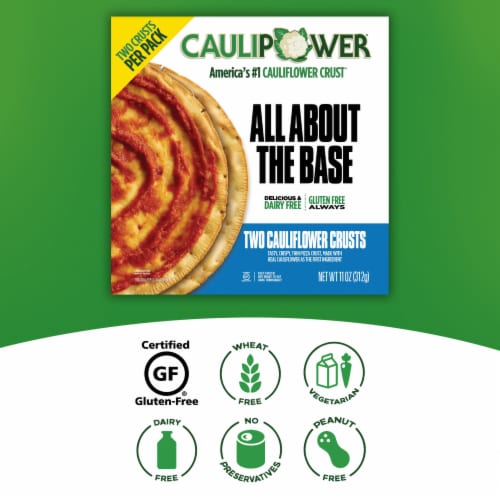 Caulipower® Cauliflower Pizza Crusts Perspective: right