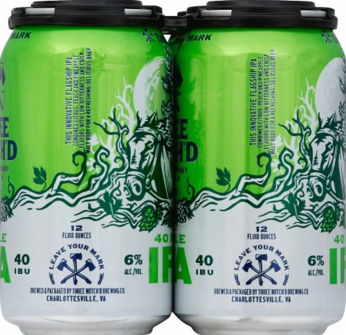 Three Notchd Brewing 40 Mile IPA Perspective: right