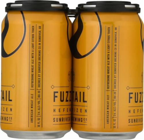 Sunriver Brewing Co Fuzztail Hefeweizen Perspective: right