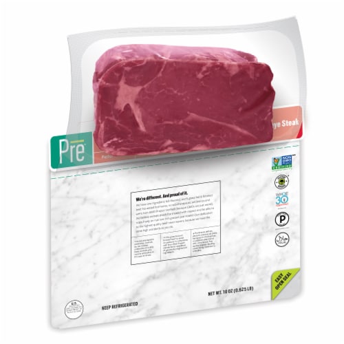 Pre® Beef Ribeye Steak Perspective: right