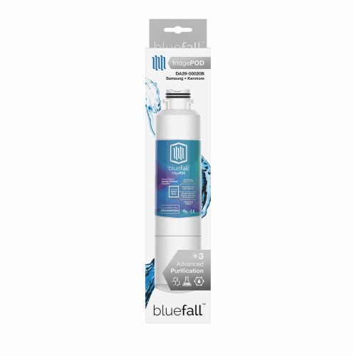 Samsung DA29-00020B Refrigerator Water Filter Compatible by BlueFall Perspective: right