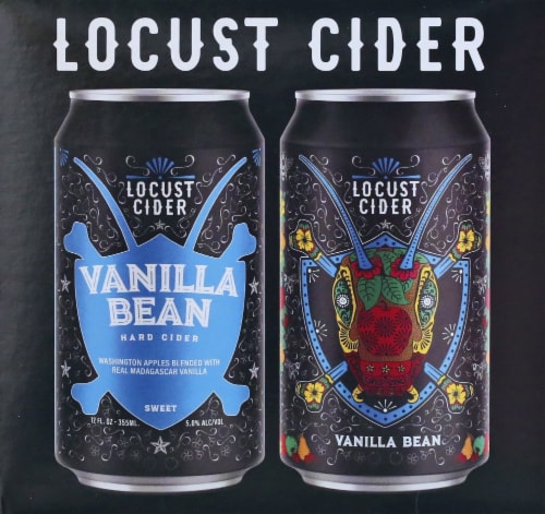 Locust Cider Vanilla Bean Hard Cider Perspective: right