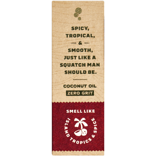 Dr. Squatch Bay Rum Natural Bar Soap Perspective: right