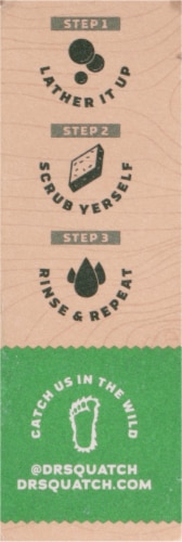 Dr. Squatch® Bar Soap Cool Fresh Aloe Perspective: right