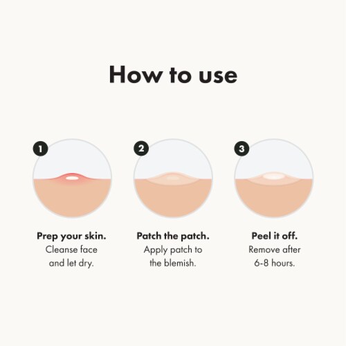 Hero Cosmetics Mighty Patch Original Pimple Patches Perspective: right