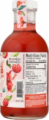 Kombucha 221 BC Berry + Hibiscus Kombucha Perspective: right
