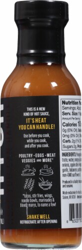 Hoss Sauce Costa Rican Style Pineapple Hot Sauce Perspective: right